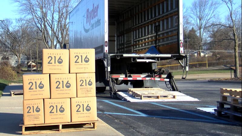 Two community organizations pack meals in support of hurricane relief efforts Saturday