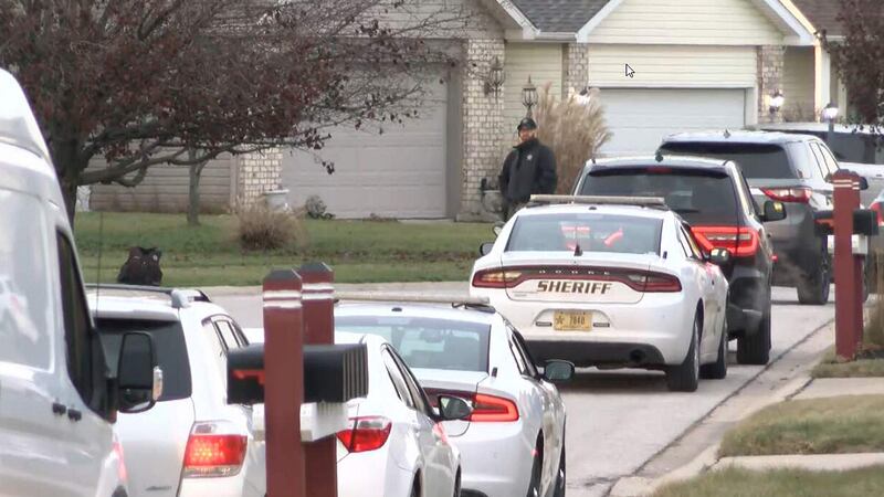 Heavy police presence at northwest Allen County home