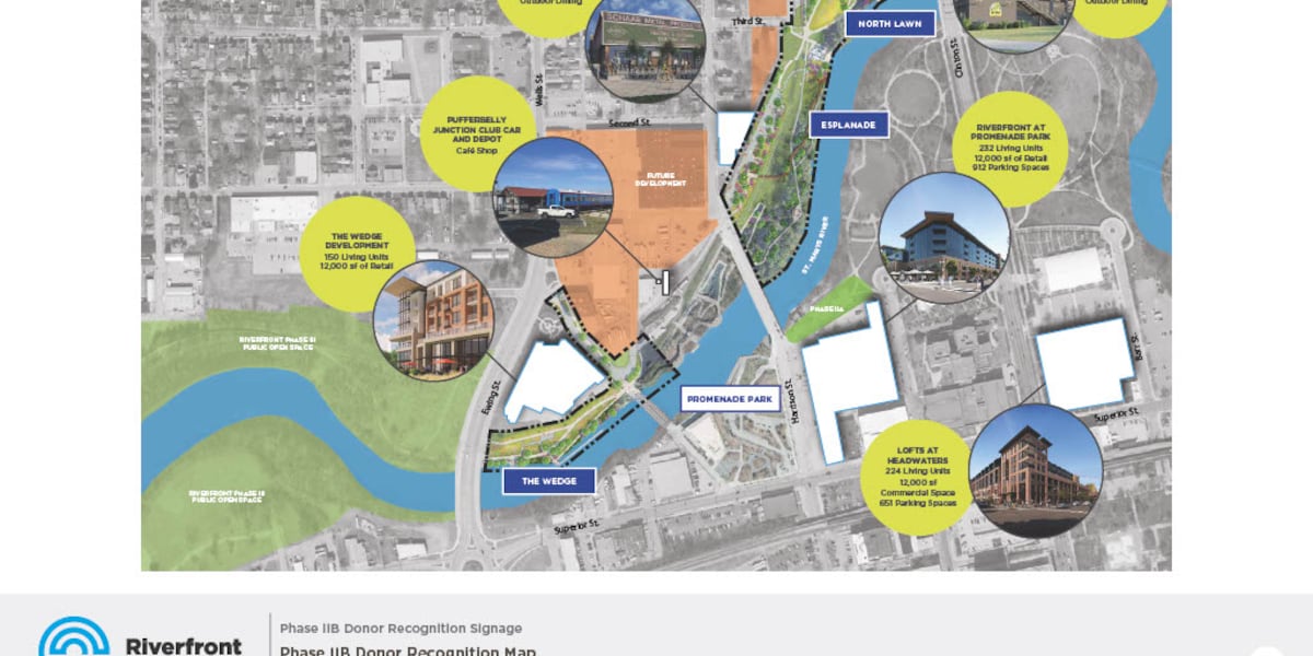 Development Near The Rivers SNEAK PEEK: A look at the newest portion of Riverfront development ...