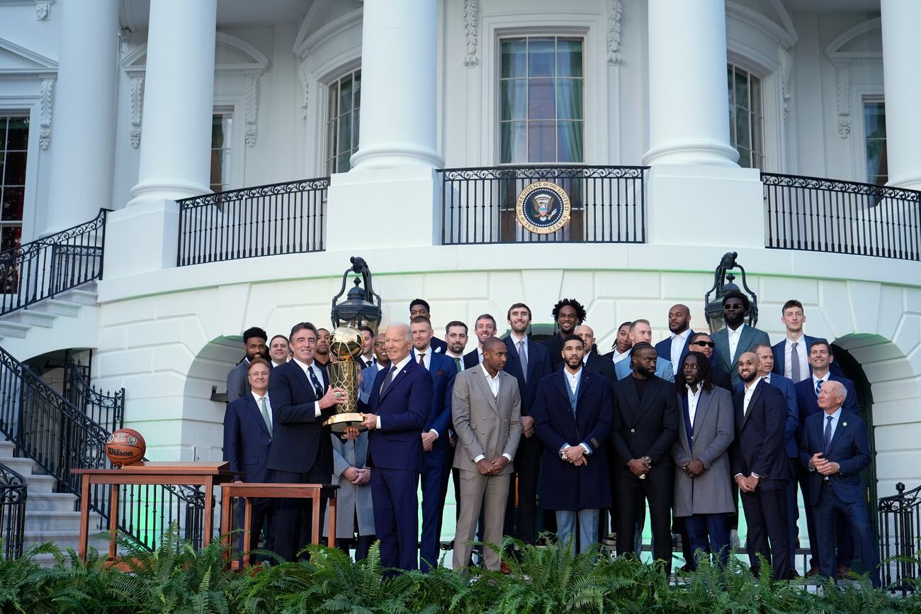 President Biden 2024 NBA champion Boston Celtics to White House