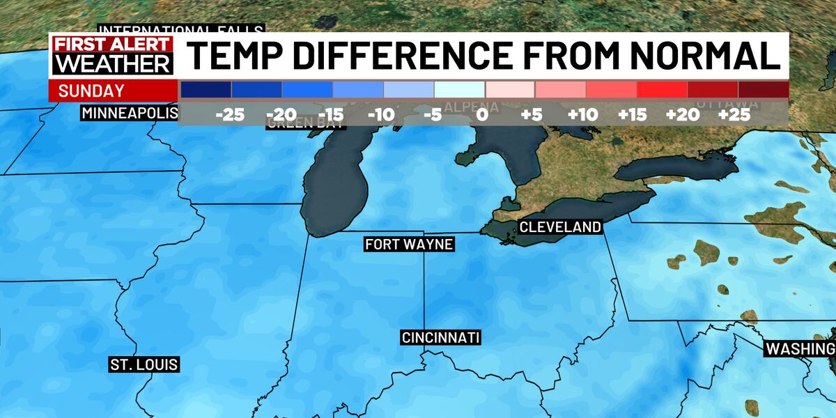 First Alert Forecast: Summer on Saturday. False Fall starts Sunday