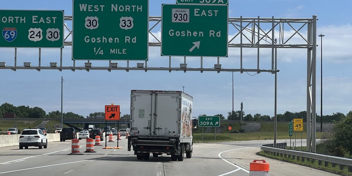 INDOT announces next ramp closure as part of I-69 construction