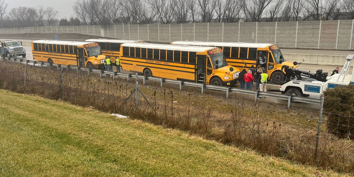 No serious injuries reported after Grant County school buses crash