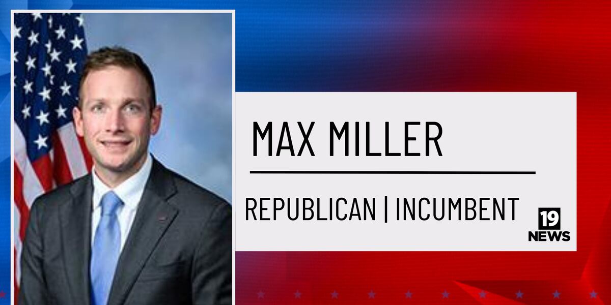 AP Race Call: Republican Max Miller wins reelection to U.S. House in ...