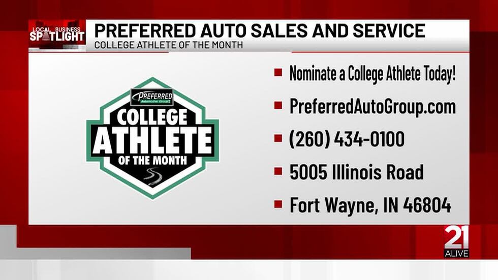 Preferred Auto: College Athlete of the Month - Azariah Wallace