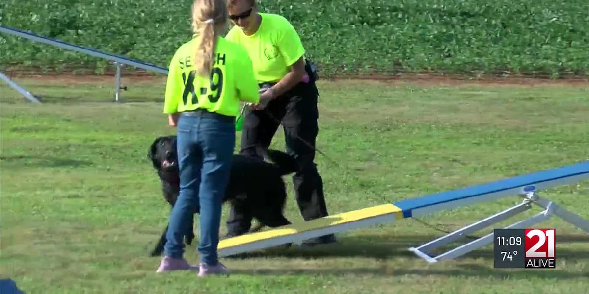 Indiana Search and Response Team trains canines to assist with Texas flooding recovery efforts
