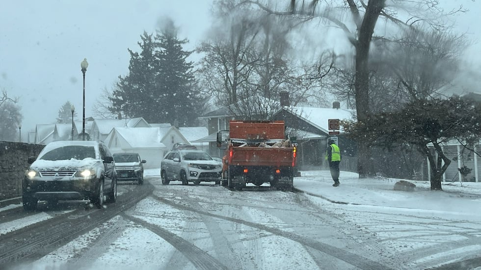 Crash just east of downtown Fort Wayne, at St. Joseph Boulevard and Oneida Street.