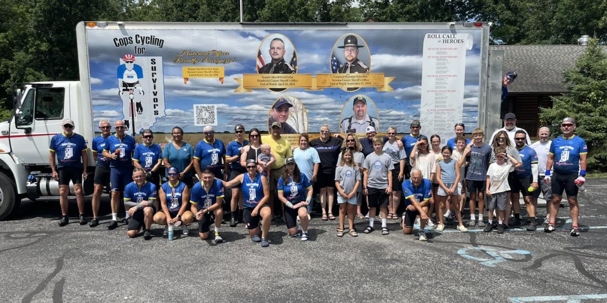 ‘Cops Cycling for Survivors’ brings annual bike ride honoring officers killed in the line of duty to 21Country