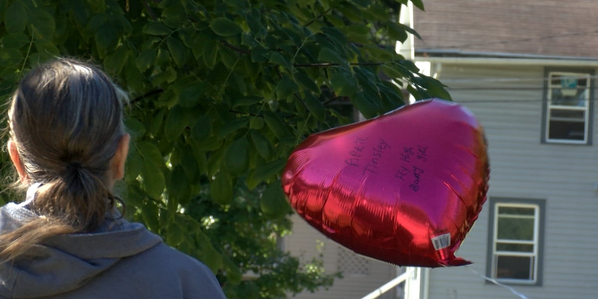 Balloon release honors April Tinsley after killer's death Balloon release honors April Tinsley after killer's death