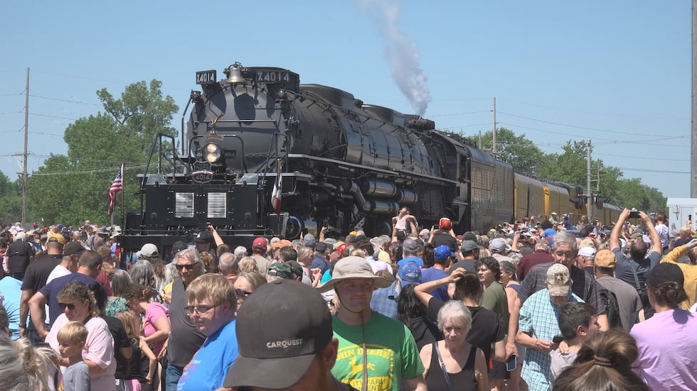 FILE - Big Boy stops in Eastern Iowa on June 1 on a coast-to-coast tour for America’s 250th...