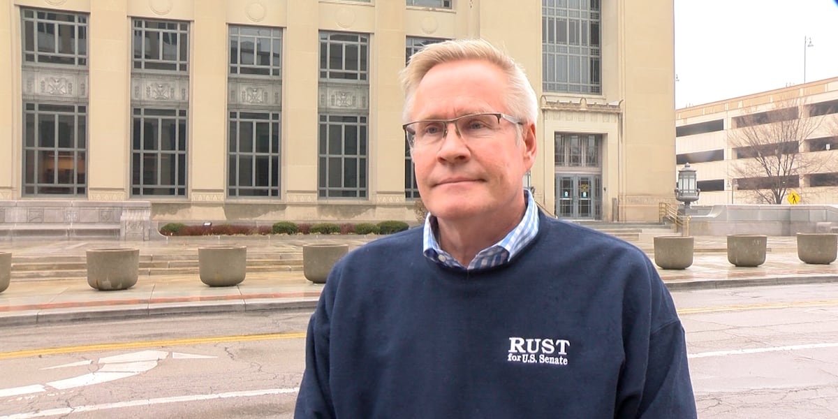Former U.S. Senate candidate John Rust visits Fort Wayne in an effort ...