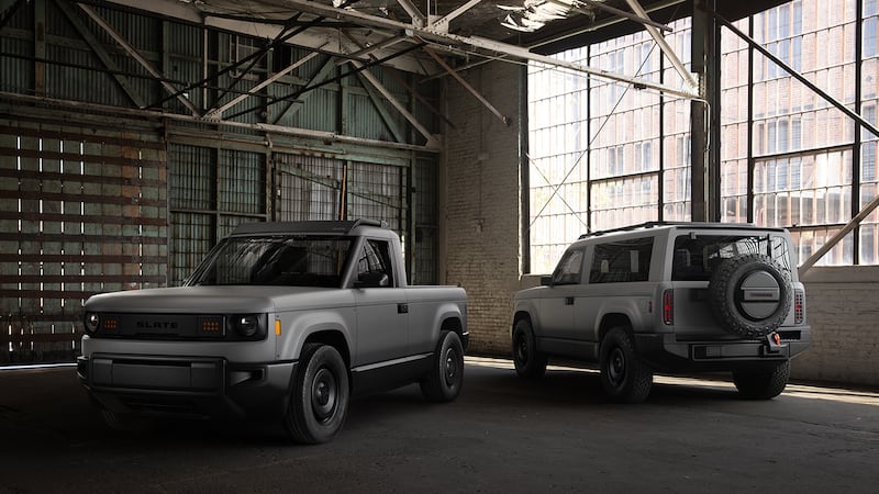 Slate Auto begins taking preorders for $25,000 electric pickup truck to be made in Warsaw