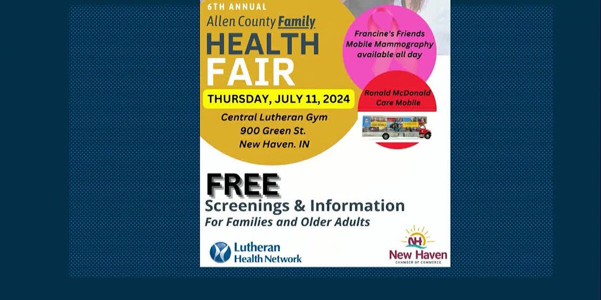 Allen County Family Health Fair 2024 Allen County Family Health Fair 2024