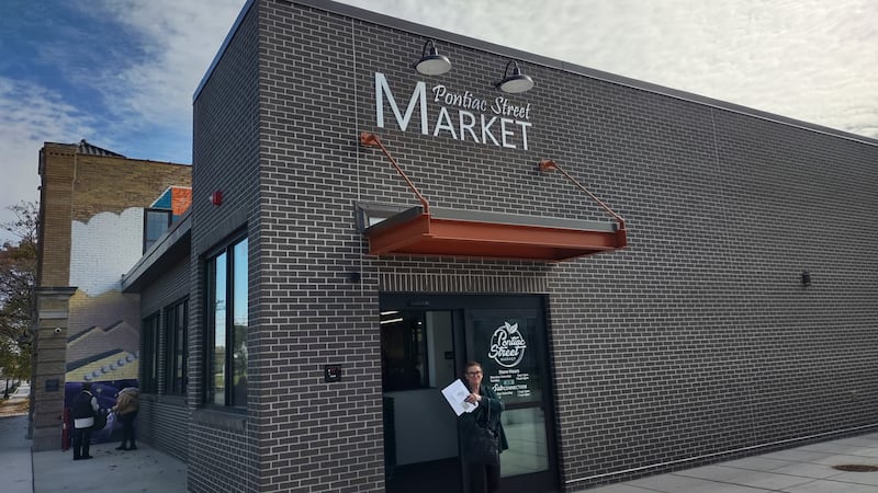 Community market brings school supplies and health checks together