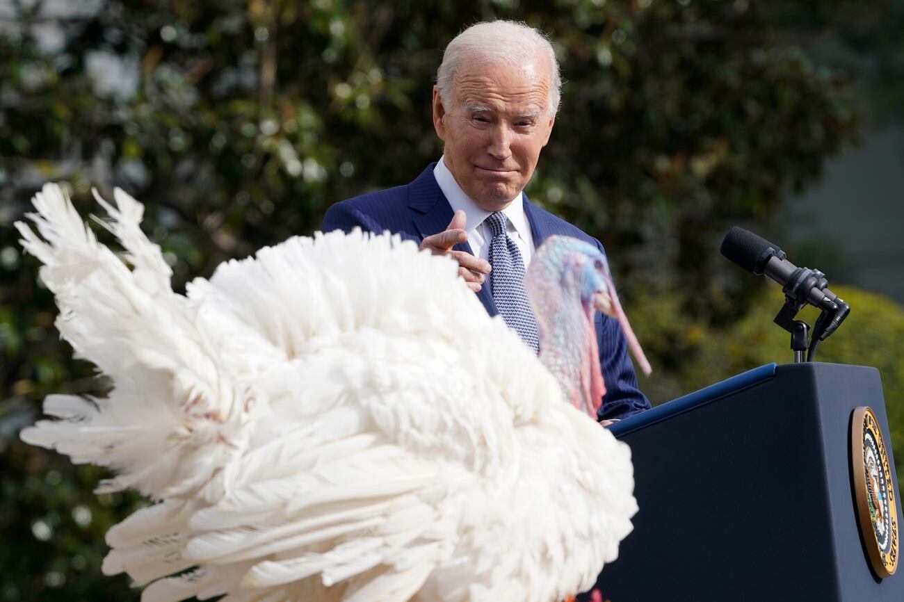 Biden to pardon two Thanksgiving turkeys
