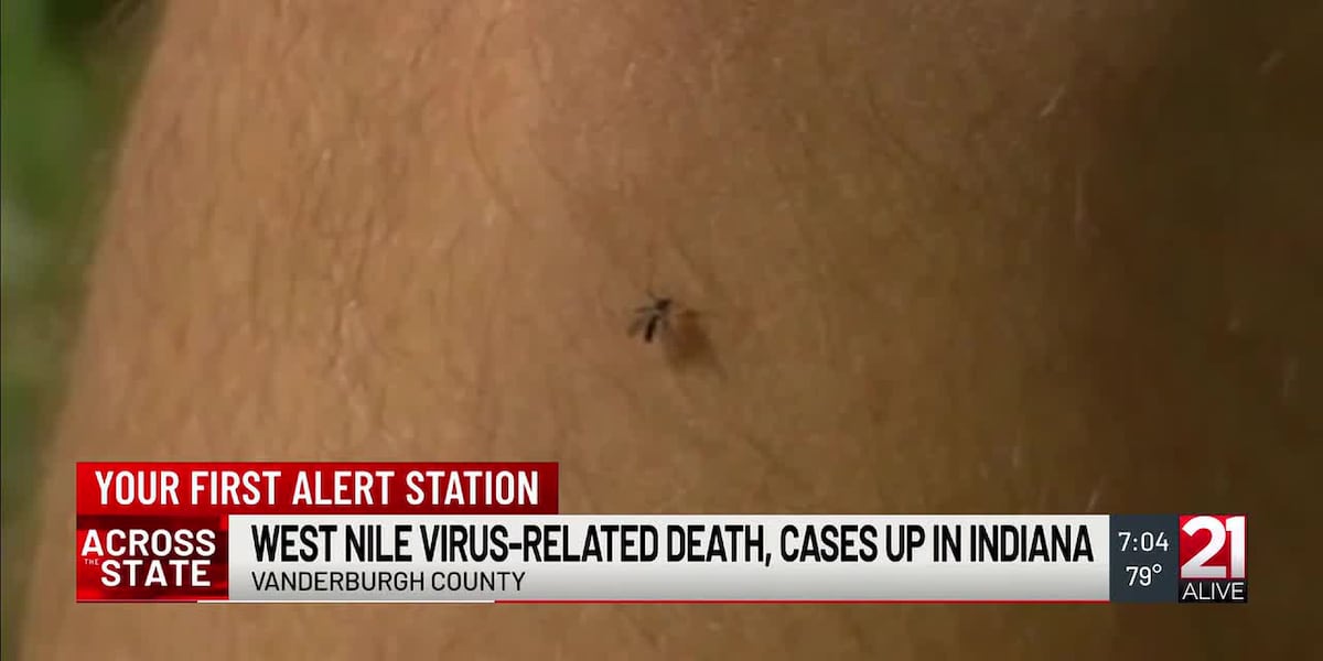 West Nile Virus-related death confirmed in southwest Indiana